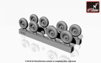 AR AW14304   1/144 Boeing B-52 wheels, weighted (thumb17311)